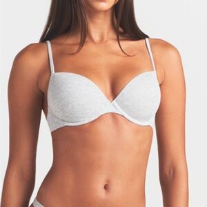 NWT SKIMS everyday cotton T-shirt bra 34B New Style S Sold Out